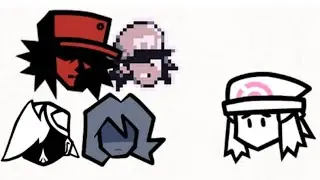 Triple Trouble but Grey, Silver, Gold, Glitchy Red & Dawn Sings It