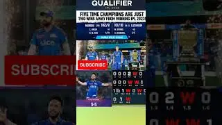 मुंबई इंडियंस ने लखनऊ को 81रन से हराया।
