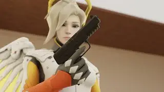 Mercy is Done With Pacifism (Overwatch 2 Blender Animation)
