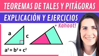 Teoremas de TALES y PITÁGORAS 🔺 Explicación y Ejercicios 📐