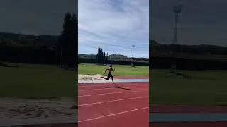 150m race || sprint run