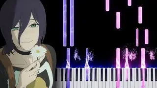 Reze - Chainsaw Man the Movie: Reze Arc OST / kensuke ushio (Piano Tutorial)