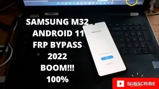 SAMSUNG M32 FRP BYPASS/ REMOVE GOOGLE ACCOUNT 2022