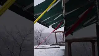 Snow Floric in Archery Field