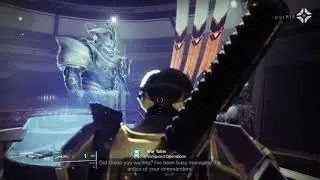 Osiris talks with Caitl(Destiny 2 season of the chosen)