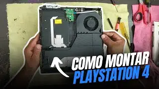 COMO MONTAR PS4 FAT FOSCO