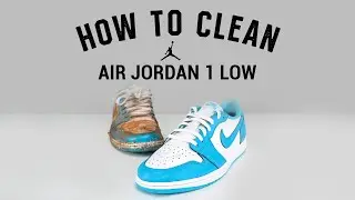 How To Clean Air Jordan 1 Low UNC with Reshoevn8r