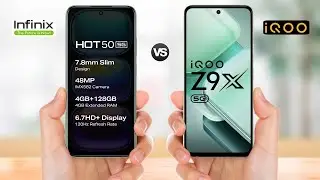 Infinix Hot 50 5g vs IQOO Z9x 5g || Full Comparison