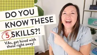 The ACTUAL Virtual Assistant skills paying clients want