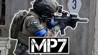 Running and Gunning with the Airsoft MP7! | Tokyo Marui MP7 GBB Gameplay