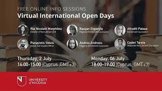 Free Online Info Sessions | Virtual International Open Days