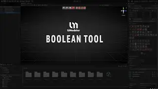 UModeler Essentials - Boolean Tool