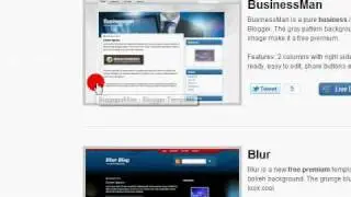 Free Blogger templates