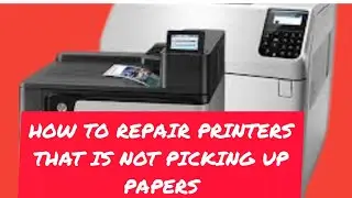 HOW TO REPAIR PAPER JAMB IN  HP LASERJET PRINTER