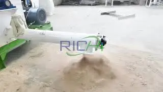 How to crush wood chips into sawdust？