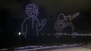 Show de drones em Balneário Camboriú 2023 para 2024 - 
