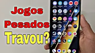 Testei jogos pesados no Poco x6 pro