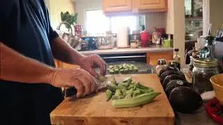 Dehydrated Okra Makes A Healthy Snack!