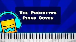 The Prototype by Dimrain47 - Piano Tutorial / Cover (Geometry Dash) FREE MIDI