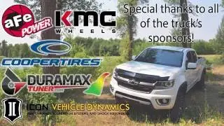 2016 Diesel Colorado WIth COOPER TIRES / KMC WHEELS / aFe / ICON VEHICLE DYNAMICS / DURAMAX TUNER
