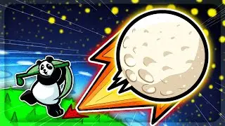 I Sent a GOLF BALL into ORBIT