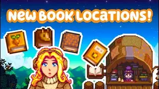 Everything BOOKS in Stardew Valley! 💛 Where to find them and what do they do?