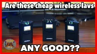 Comica CVM-WM 100 Plus Wireless Lav Microphone System - PAID GEAR REVIEW - STUDIO-214
