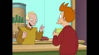 Futurama- Fry Mirror Muscle Growth