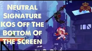 How to do Neutral Signature KOs Off The Bottom Of The Screen in Brawlhalla