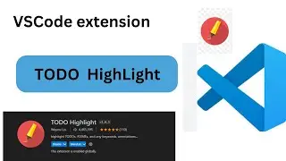 Todo Highlight VSCode extension very useful #vscodeextensions #useful #tricks #coding #programming