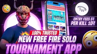 Best Free Fire Tournament App in 2024 ✅ - Free Entry 🏆|| Best Tournament App for Free Fire