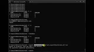 How to export and import a distro on WSL2