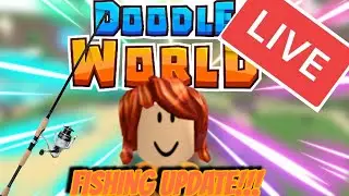 real 3am fishing update in Doodle World- Doodle World Update