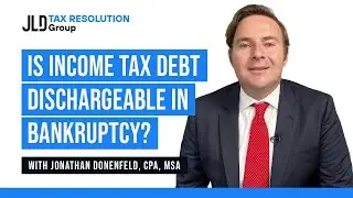 Is income tax debt dischargeable in bankruptcy?