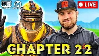 METRO ROYALE CHAPTER 22 IS HERE! - #1 USA GRIND 🔴 PUBG MOBILE LIVE