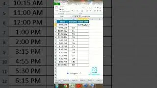 🥵How to add minutes to time in Excel tips and trick 