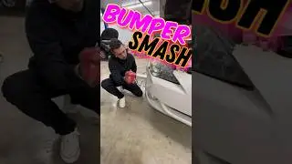 Plastic bumper dent repair | online pdr training #autobodyrepair #dentrepair #paintlessdentrepair