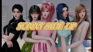 The Sims 4 模拟人生4 | SUNNY SIDE UP - RED VELVET Dance cover by hinokisims | Hinoki