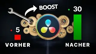 So läuft DaVinci Resolve Schnell und Flüssig ohne Ruckeln - 5 Performance Tipps die du lieben wirst