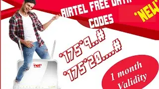 Airtel New Free Data Codes.  Discovered December 2021