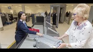 Airport Security Check English Listening (Intermediate B1/B2)