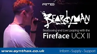 RME Fireface UCX II: Beatboxing and Live Looping with Beardyman