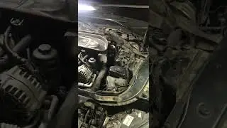 BMW N57. Работа мотора после замены цепей.