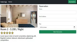 Hotel App | Vuex | Composition API | Bootstrap | UUID