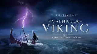 Valhalla Twitch Overlay and Alerts Stream Package for OBS
