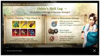 Mir4 - Osher's Training 7-Day Check-in Event