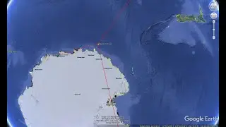Sleeping Warrior makes a silly-Magnetic South Pole
