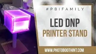 DNP Printer Stand - LED Printer Stand For Photo Booth