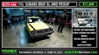 1984 Subaru Brat GL AWD Pickup | www.PAGauction.com | Premier Auction Group