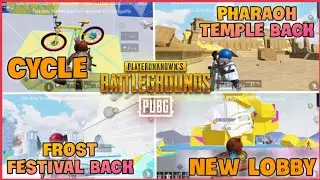PUBG MOBILE 4th Anniversary Celebration Mode | Cycle, Ancient Temple | PUBG MOBILE 1.9 Update